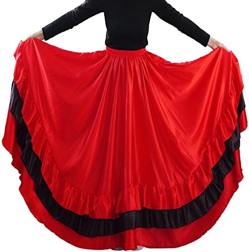 EasyForever Childs Girls-na šifon balet omotaj suknji za trening Split Plesna suknja Tutu haljina ballerina plesna odjeća